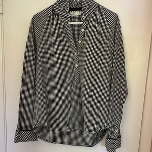 Vineyard Vines Black and White Gingham Shirt